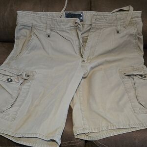 Oakley Men's Beige Cargo Shorts